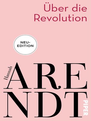 cover image of Über die Revolution